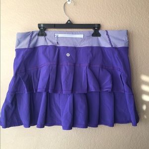Lululemon Running Skirt.